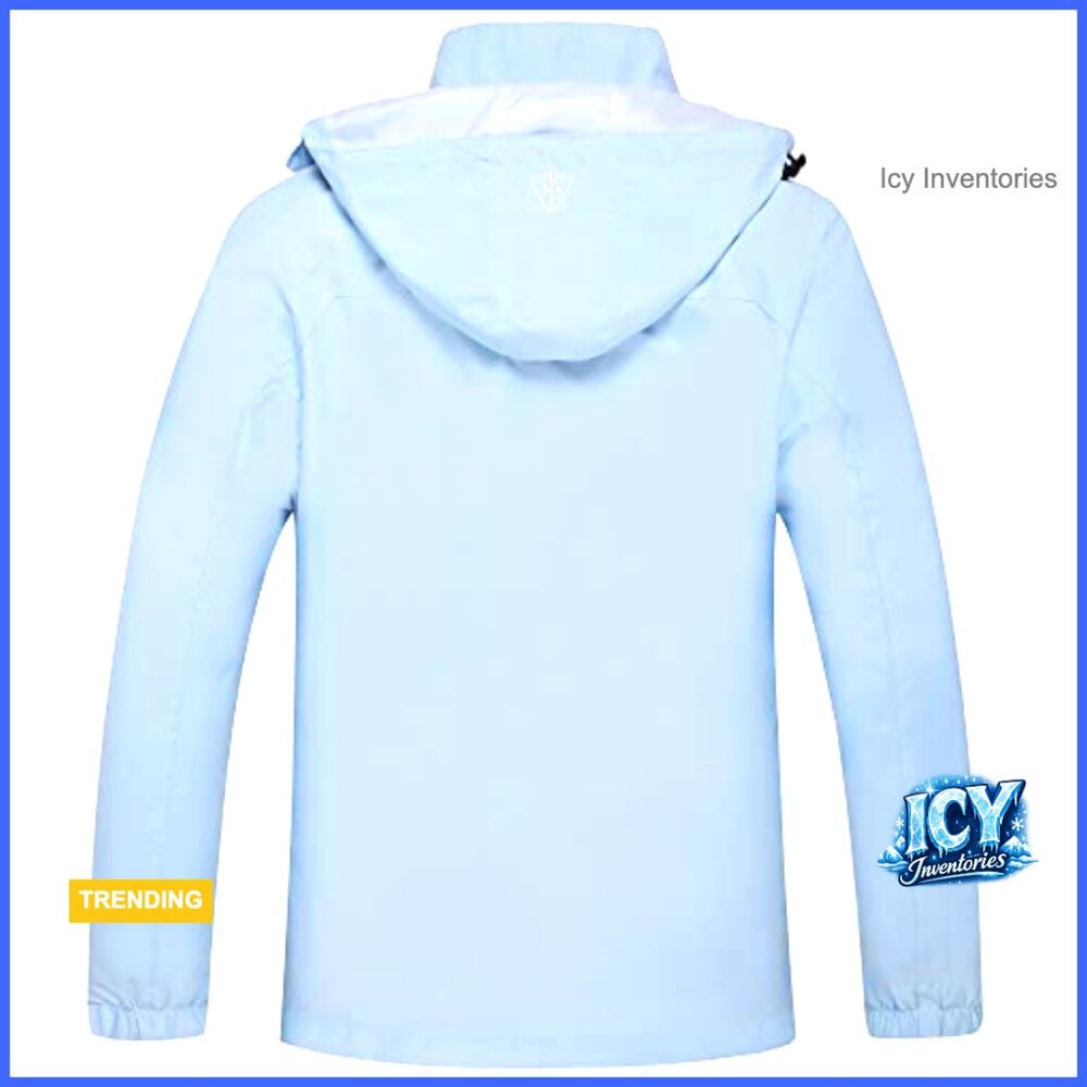 Waterproof Windproof Lightweight Packable Rain Ja… - image 3